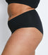Lot de 3 culottes emboîtantes taille haute sans couture grande taille - Noir