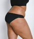 Lot de 3 culottes bikini sans couture grande taille - Noir