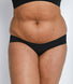 Lot de 3 culottes brésiliennes sans couture grande taille - Noir