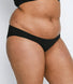 Lot de 3 culottes brésiliennes en coton grande taille - Noir