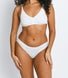 Lot de 3 culottes bikini en coton - Blanc