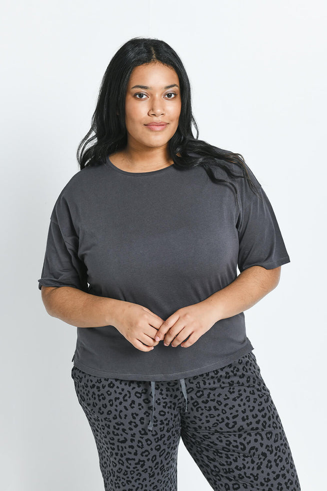 Ensemble de pyjama pur coton grande taille - Animal Print