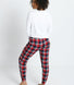 Ensemble de pyjama tout doux - Marine & Rouge Check