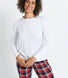 Ensemble de pyjama tout doux - Marine & Rouge Check