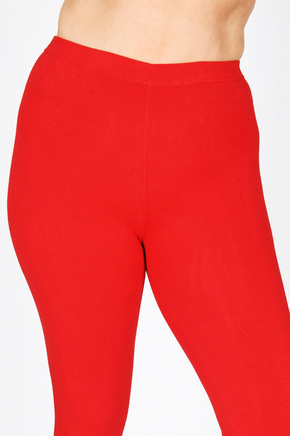 Curve Everyday Leggings - Poppy Red