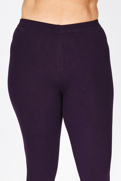 Legging court grande taille Everyday - Acai Purple