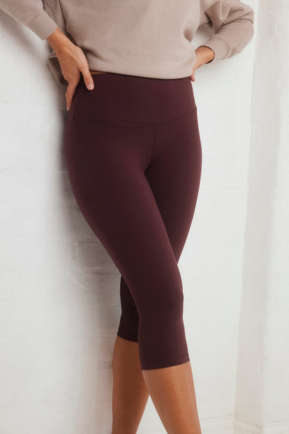 Legging court taille haute Revitalise - Winter Berry