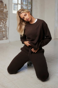 Sweat confort Everyday - Espresso Marron