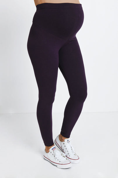 Legging de grossesse Everyday - Acai Purple