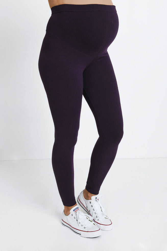 Legging de grossesse Everyday - Acai Purple