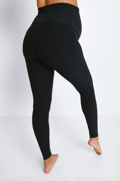 Legging de grossesse ultradoux Ultimate - Noir