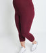 Legging de grossesse court Everyday - Burgunder