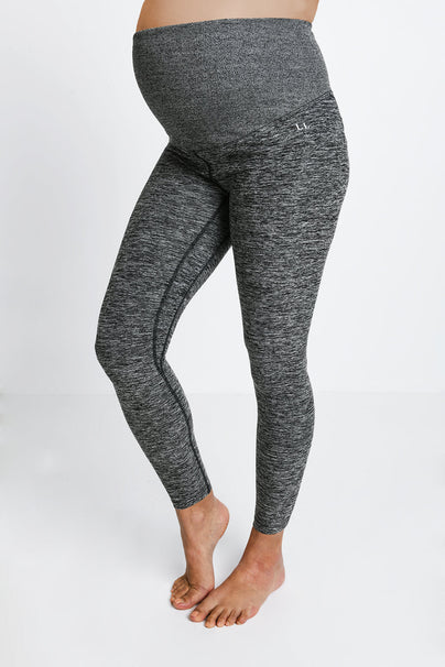 Legging de grossesse ultradoux Ultimate - Dark Gris Marl