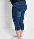 Jegging de grossesse court - Dark Bleu