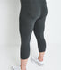 Legging de grossesse court Everyday - Dark Gris Marl