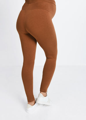 Legging de grossesse Everyday - Mocha Marron