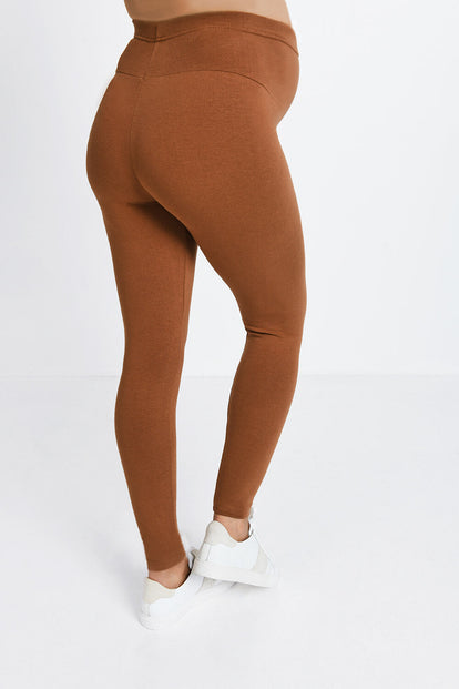 Legging de grossesse Everyday - Mocha Marron