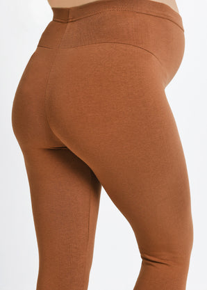 Legging de grossesse Everyday - Mocha Marron