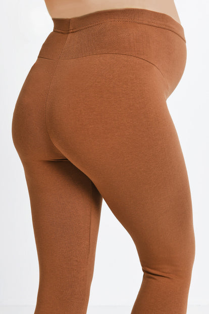 Legging de grossesse Everyday - Mocha Marron