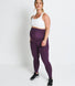 Legging de sport de grossesse Focus - Mulberry Plum