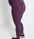 Legging de sport de grossesse Focus - Mulberry Plum