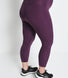 Legging de sport court de grossesse Focus - Mulberry Plum