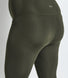 Legging de sport court de grossesse Focus - Olive Vert