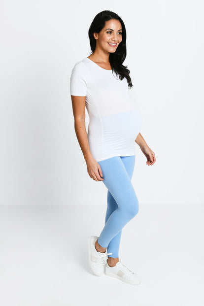 Legging de grossesse Everyday - Powder Bleu