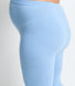 Legging de grossesse court Everyday - Powder Bleu