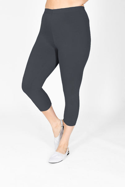 Legging court grande taille Everyday - Odyssey Gris