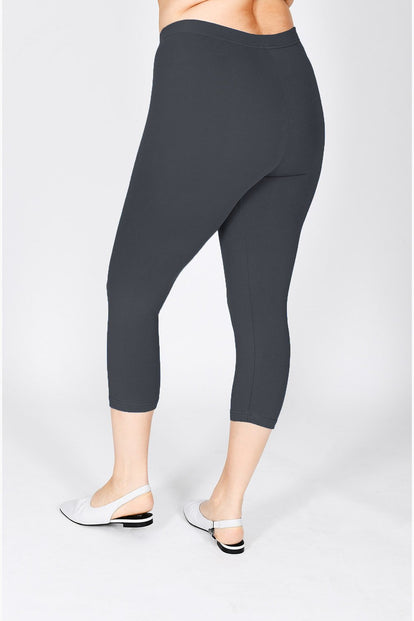 Legging court grande taille Everyday - Odyssey Gris