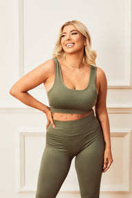 Brassière sans couture Ultimate - Vert Sauge