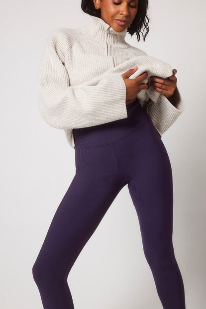 Legging taille haute Winter Everyday - Midnight Plum