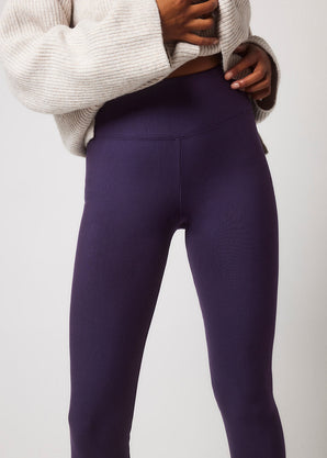 Legging taille haute Winter Everyday - Midnight Plum