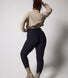 Winter Everyday High Waisted Leggings - Vintage Navy