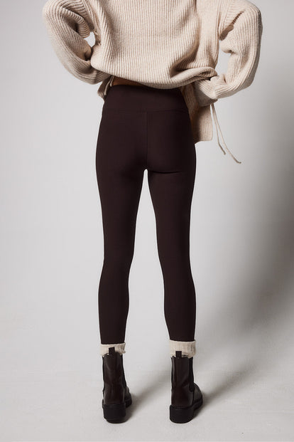 Legging taille haute Winter Everyday - Espresso Marron