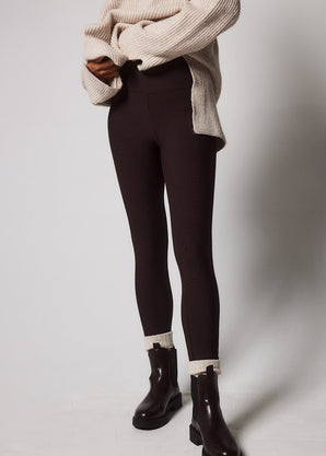 Legging taille haute Winter Everyday - Espresso Marron