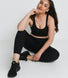 Legging de sport 7/8e taille haute Energise - Midnight Noir