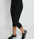 Legging de sport court taille haute Energise - Midnight Noir