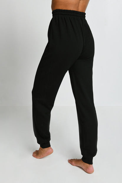 Pantalon de jogging Lounge-Luxe - Noir