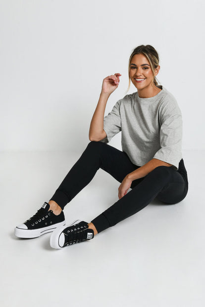 Pantalon de jogging taille haute Recharge - Midnight Noir