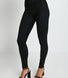 Legging effet daim - Noir