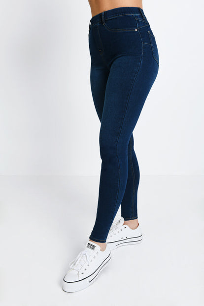 Jegging grande taille - Dark Bleu