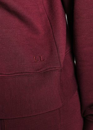 Sweat Lounge-Luxe - Dark Cherry