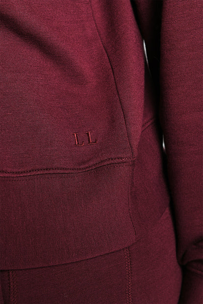 Sweat Lounge-Luxe - Dark Cherry