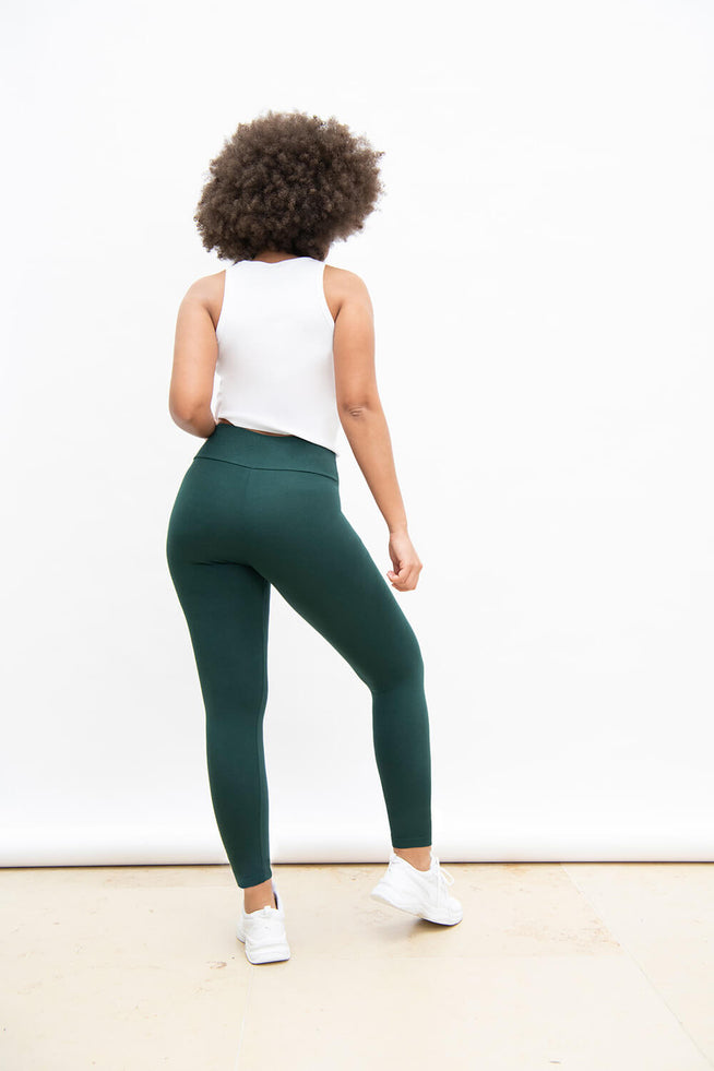 Legging taille haute Everyday - Vert Forêt