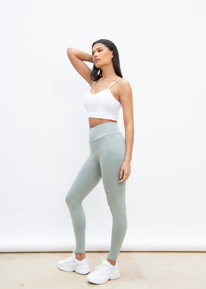 Legging taille haute Everyday - Vert Sauge