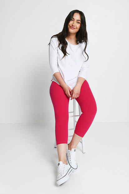 Legging court Everyday - Intense Rose