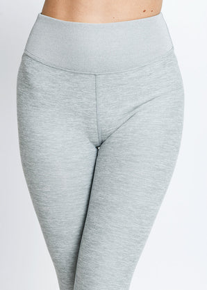 Legging taille haute ultradoux Ultimate - Light Gris Marl