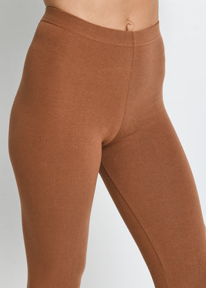 Legging court Everyday - Mocha Marron